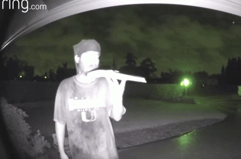 Florida Man Caught on Camera Licking Doorbells