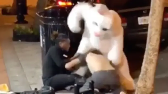 Florida Man Gets Beat up by the Easter Bunny