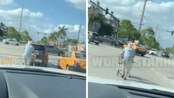 Florida Man Thinks His Shopping Cart Is a Street Legal Car