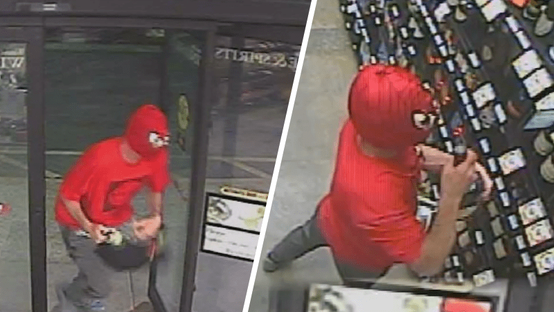 Florida Man Wearing Spider Man Mask Robs Store for Booze, Cigarettes