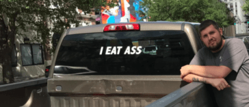 Florida Man I Eat Ass Sticker May 8