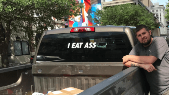 Florida Man I Eat Ass Sticker May 8