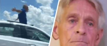 Florida Man Drives Cadillac from Sunroof down Highway, Says He'd Rather Goto Jail Than Back to His Wife May 10