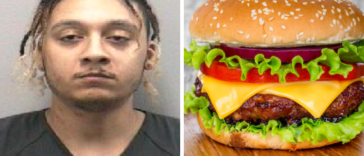 Florida Man May 14 slapped Woman with Cheeseburger
