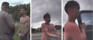 Shirtless Florida Man Steals FHP Cruiser, Takes off down Highway at 150mph May 19