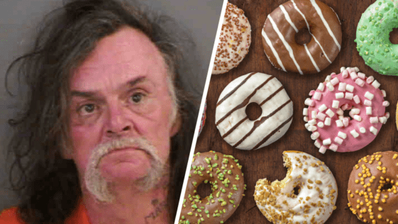 Florida Man goes to Restaurant, Stands on Chairs, Flips off Customers, Tells Cops To "Go to Dunkin Donuts"