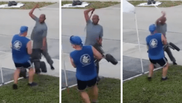 Florida Man Attacks Jogger with Sword over Pile of Trash [VIDEO]