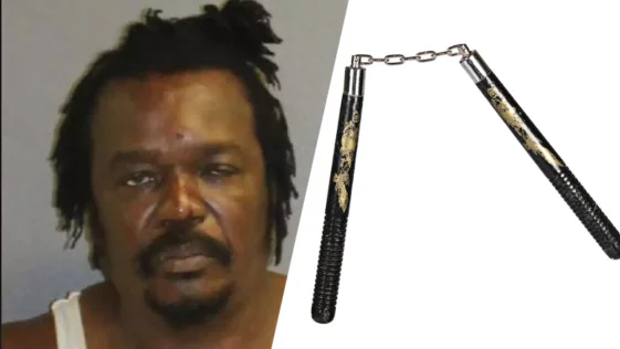 Florida Man Sprays Neighbors with Bug Spray, Hits Himself in the Head with Nunchucks