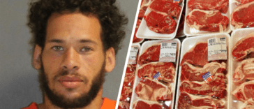 Shoplifting Florida Man Flees Store, Strips Naked as Steaks Fall out of His Pants