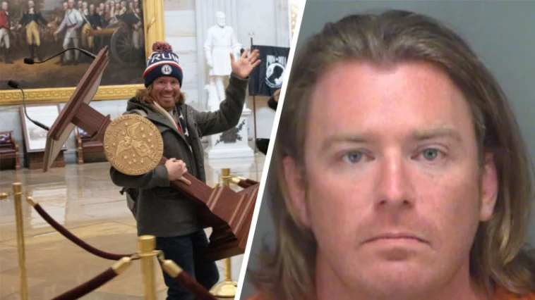 Florida Man Carrying Pelosi's Lectern Arrested