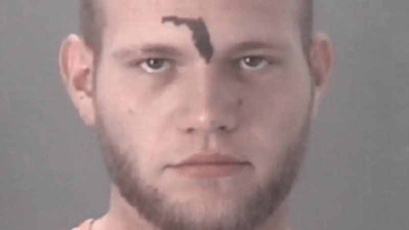 Florida Man With State Tattooed on Head Calls 911 for a Ride Home