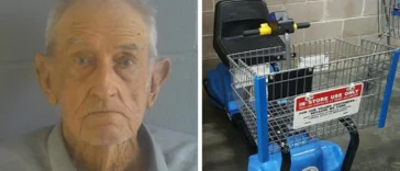 Florida Man on Motorized Scooter Exposes, Touches Self in Front of Walmart Shoppers