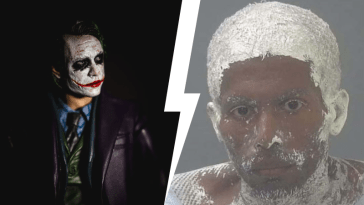 Florida Man covered in paint claims to be The Joker