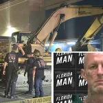 Florida man Jesse Smith, 47, causes $2M in damage after stealing excavator, crashing into local Walmart