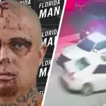 Florida Man All Gas No Brakes Neck Tattoo Car Crash
