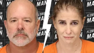 Florida Man and Woman In Fully Nude Romp On Side of Highway