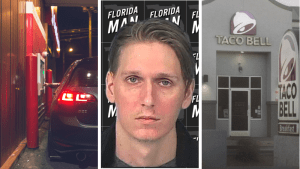 Florida Man Arrested for DUI, Mistakes Bank Drive-Thru for Taco Bell