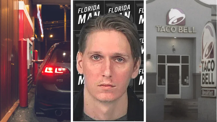 Florida Man Arrested for DUI, Mistakes Bank Drive-Thru for Taco Bell