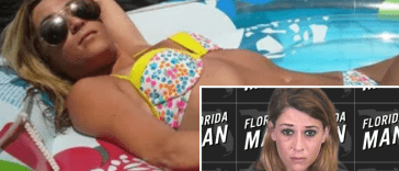 Florida Man Florida Woman Exposes Boobs And Tugs on Nipple Rings