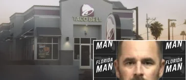 Florida Man gropes Taco Bell Worker Drive Thru Window